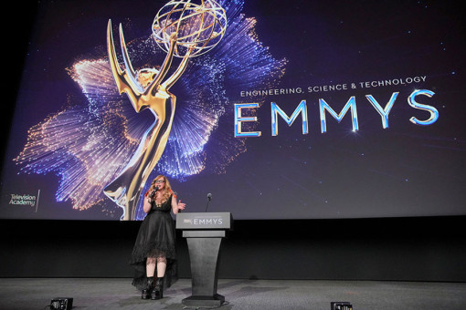 Kirsten Vangsness, host of the 77th Engineering, Science & Technology Emmy Awards