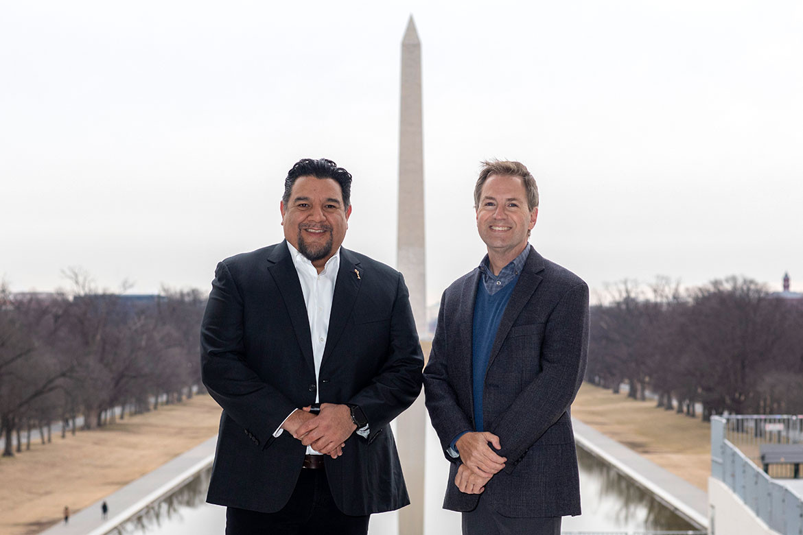 Cris Abrego and Maury McIntyre